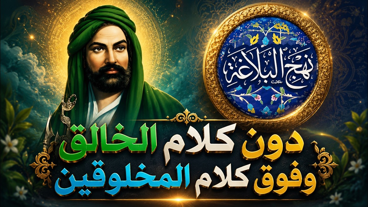 ابن أبي الحديد المعتزلي عن نهج البلاغة: «دون كلام الخالق وفوق كلام المخلوقين?