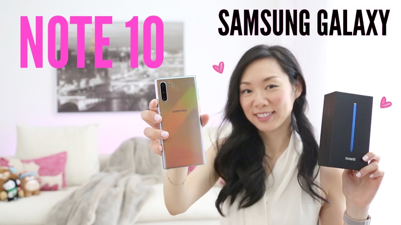 Samsung Galaxy Note 10 ♥ Unboxing Aura Glow!