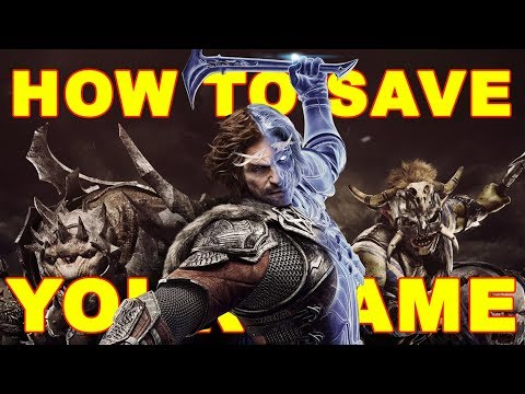 Shadow of War: How to Save Your Game
