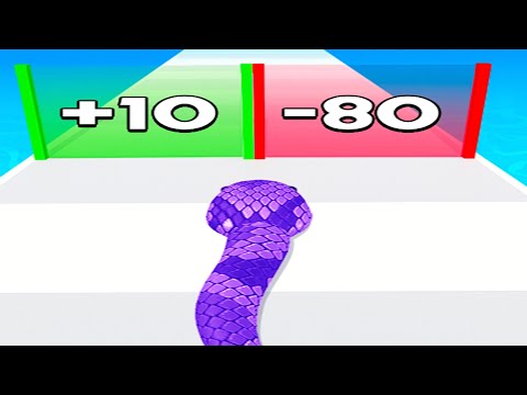 Snake Run Race - Gameplay Walkthrough - All Levels (IOS, Android) - YouTube