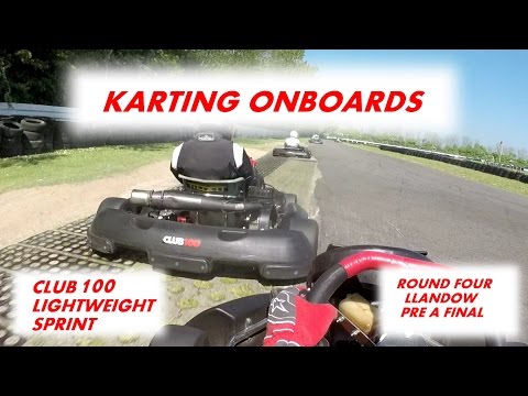 Club100 Lightweights Sprints Championship - 2017 Rd. 4 - Llandow (Pre A Final)