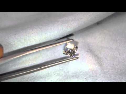 2 carat princess cut HSI1 GIA certified