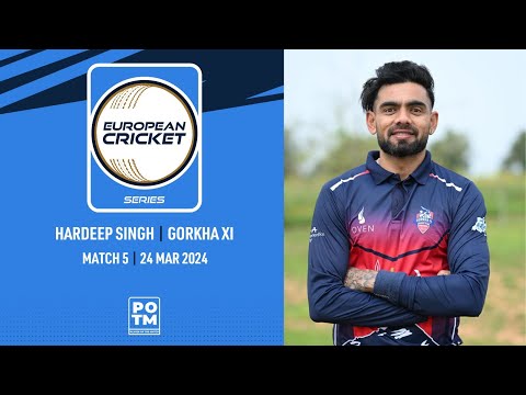 POTM Match 5: H.Singh - GOR vs PNJ | Highlights | ECS Portugal, 2024 | 24 Mar 2024 | ECS24.150