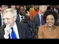 Michaelle JEAN Clement Duhaime Dansent Au Siege OIF Paris 2015