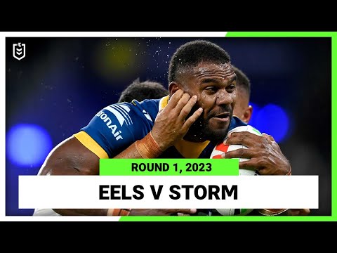 NRL Highlights | Parramatta Eels v Melbourne Storm | NRL Round 1 | Full Match Replay