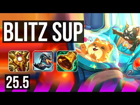 BLITZCRANK & Varus vs LEONA & Jhin (SUP) | 2/3/17 | KR Master | 25.5