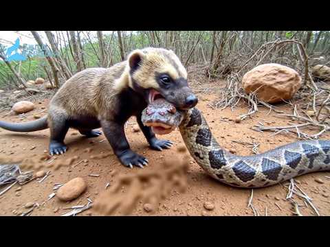Honey Badger – The Bravest Warrior of the Animal Kingdom #naturedocumentary | Wildlife documentary