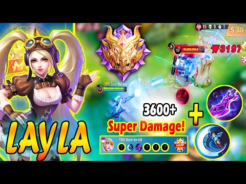 Layla Build 3600 Critical Damage Plus - Layla New Build 2022 ~ Layla The Best Hero MLBB