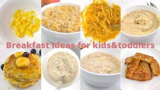 8 Breakfast recipes for babies, kids and toddlers (6month-3year) | weight gaining recipes for babies