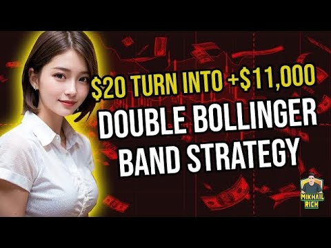 QUOTEX DOUBLE BOLLINGER BAND STRATEGY | HOW I MADE MONEY FROM $20 INTO $110,000 IN JUST 15 MINUTES