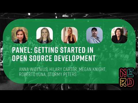 Panel: Getting Started in Open Source Development