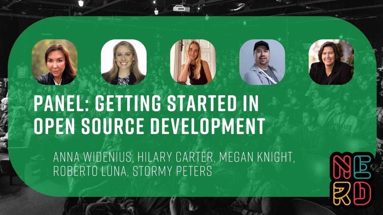Panel: Getting Started in Open Source Development