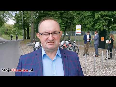 17.07.2019 Oleśnica - uruchominenie Olbike - systemu rowerów miejskich