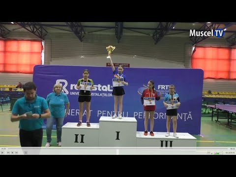 Jurnal MUSCEL TV 03.07.2023 SPORT - Tenis de masă -Cinci medalii pentru CS Voința la naționalele U11