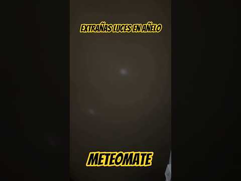 Extrañas luces en añelo Neuquen 29/11/2025