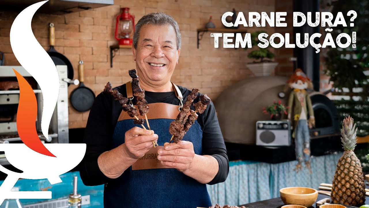 Como amaciar carne espetinho