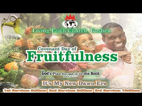 Covenant Day of Fruitfulness (2nd Service) - March 18, 2018