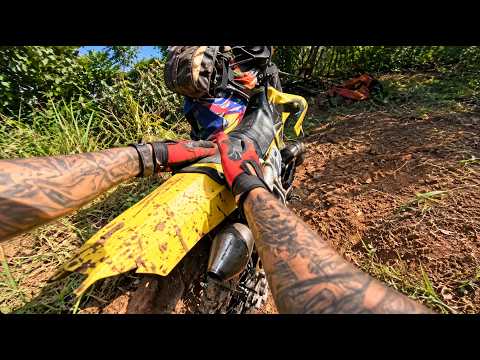O MOTOR DA MOTO FUNDIU NO MEIO DO MORRO!!! E AGORA? 😱 FLORESTA - PR | 4K