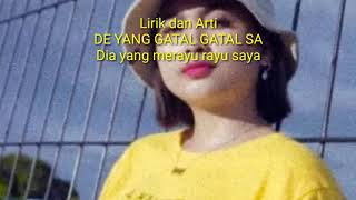 Download lagu De yang gatal gatal sa - lirik dan arti mp3 Download lagu De yang gatal gatal sa - lirik dan arti mp3