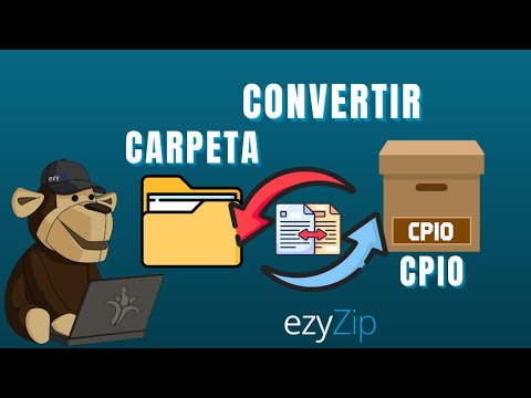 Cómo convertir una carpeta a archivo CPIO