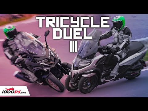 Thumbnail for Piaggio MP3 530 vs. Kymco CV3 comparison 2023 by Piaggio