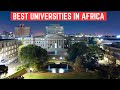 Top 10 Best Universities in Africa 2024