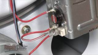 Whirlpool Dryer: Replace Thermostat & Thermal Fuse #279816