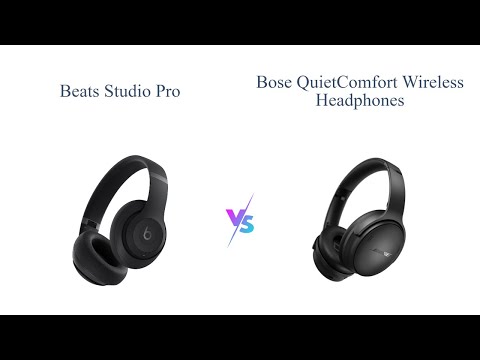 Beats Studio Pro vs Bose QuietComfort | Wireless Noise Cancelling Headphones 🎧