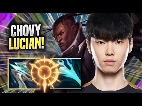 CHOVY IS SO CLEAN WITH LUCIAN! - GEN Chovy Plays Lucian MID vs Yasuo! | Season 2022