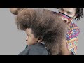 BIG HAIR TRANSFORMATION ✂️ corte em cabelo gigante de criança 😱