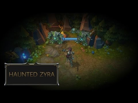 Haunting Zyra Skin Spotlight