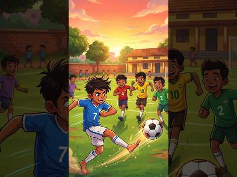 पादकन्दुकम् | Football | फ़ुटबॉल #sanskritkalp | #motivation | #moralstories | #moralstories |