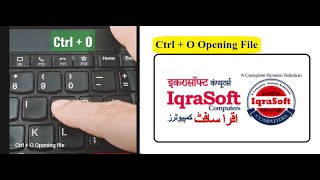 Ctrl + O Opening file | shortcut key for open file #opening #file #shortcutkeys