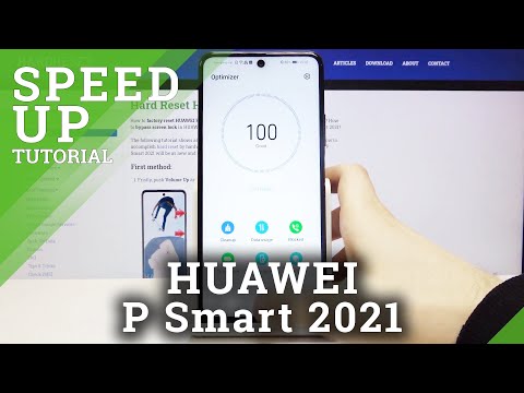 How to Speed Up HUAWEI P Smart 2021 – Device Optimization