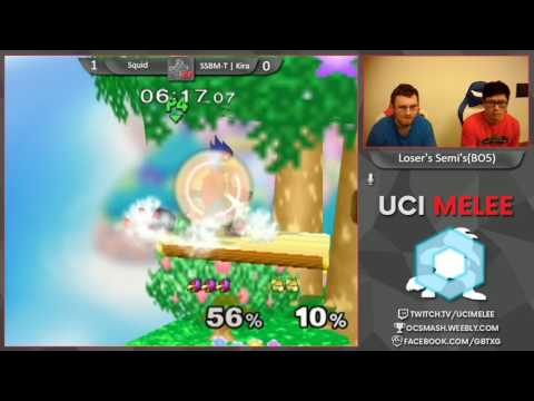 UCI Biweekly 30-LQF's- Squid(Falco) vs SSBM-T | Kira(Fox)