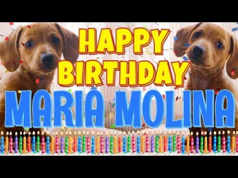 Happy Birthday Maria Molina! ( Funny Talking Dogs ) What Is Free On My Birthday