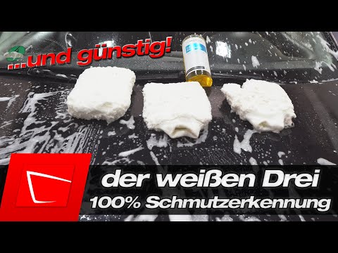 Maxshine Waschhandschuh ultra-flauschig und komplett weiß für Mehr-Hanschuh-Waschmethode!