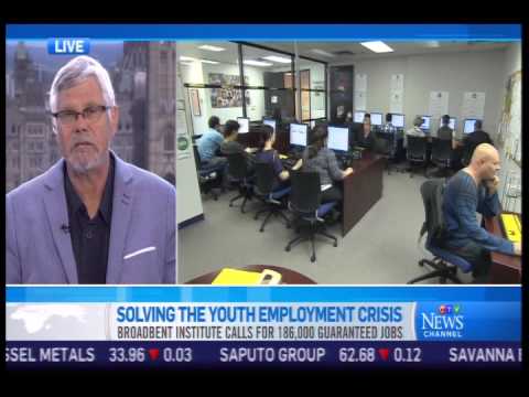 Andrew Jackson discusses the Youth Job Guarantee on CTV News