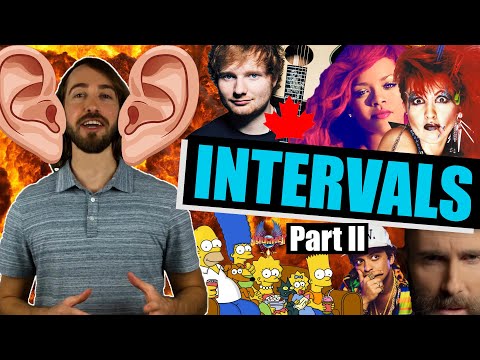 Intervals *Part II* (Ear Training) - Identifying Intervals Using Popular Songs