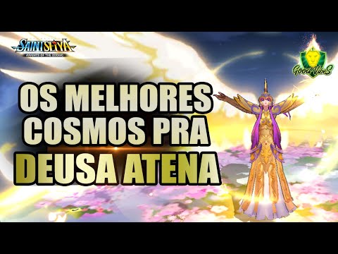 DEUSA ATENA - Conheça o SET DE COSMO IDEAL para Atena - Saint Seiya Awakening