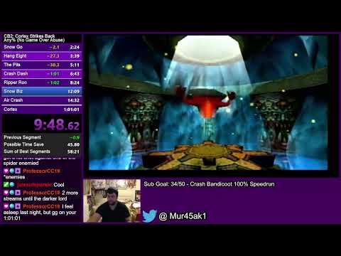 CB2: CSB - Any% No Game Over Abuse (52:05)