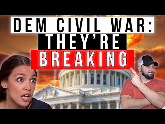 BREAKING: Dem Civil War Just Went To ANOTHER LEVEL | They're Reaching A Breaking Point SOON...