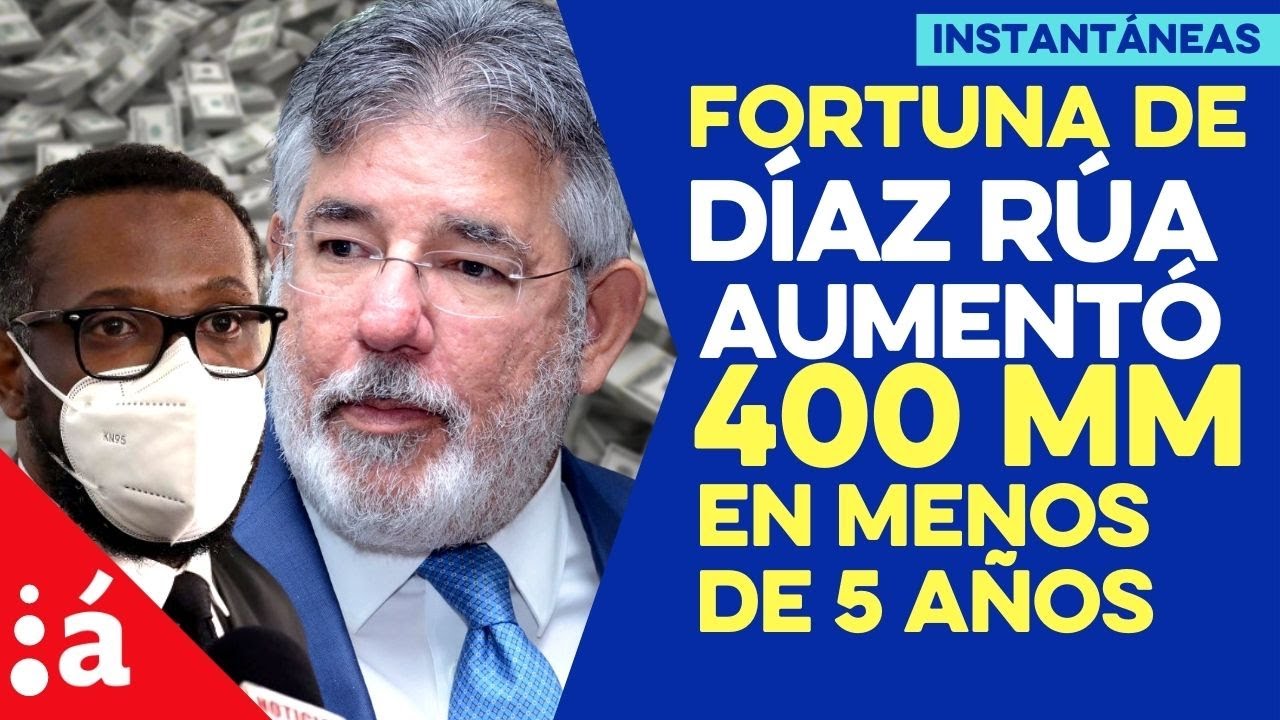 Fortuna de Víctor Díaz Rúa aumentó de 60 MILLONES más de 400 MILLONES en menos de 5 años, según MP