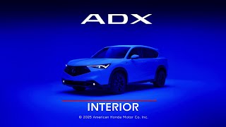 Acura 2025 ADX Walkaround | Interior
