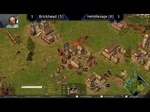 HellsRavage(8) vs Brickhead(5) - Age of Mythology: The Titans (Game 3)