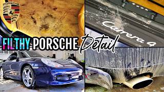 Car Detailing A Filthy Porsche 911 Carrera 4s