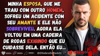 🗿🍷A história de um homem que foi traído e abandonado por sua esposa, que voltou meses depois.