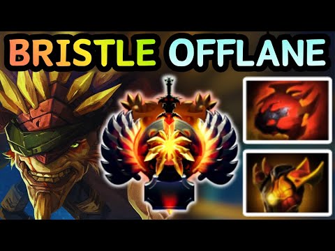 🔥 NEW PATCH 7.40 BRISTLEBACK OFFLANE DAMAGE DOES NOTHING | DOTA 2 GAMEPLAY 🔥