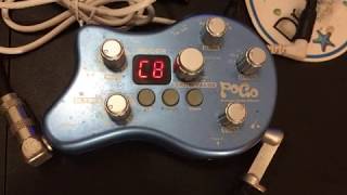 Video thumbnail for Mooer  Pogo guitar effects demo by cesar cruz solidum
