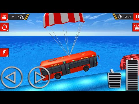 Mega Ramp Bus Stunt Driving Games – Free Bus Games - Bus Simulator Driver - Android GamePlay